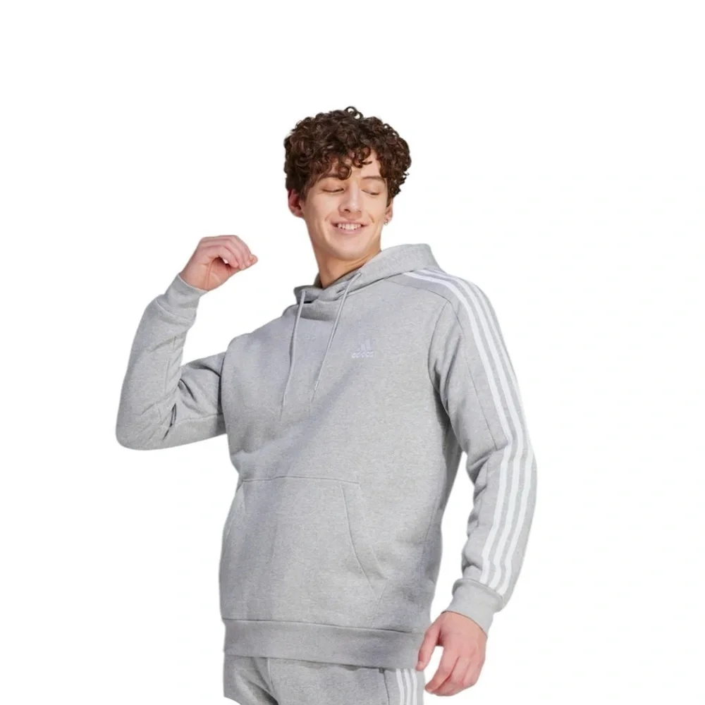 Men’s Adidas 3 stripe hoodie